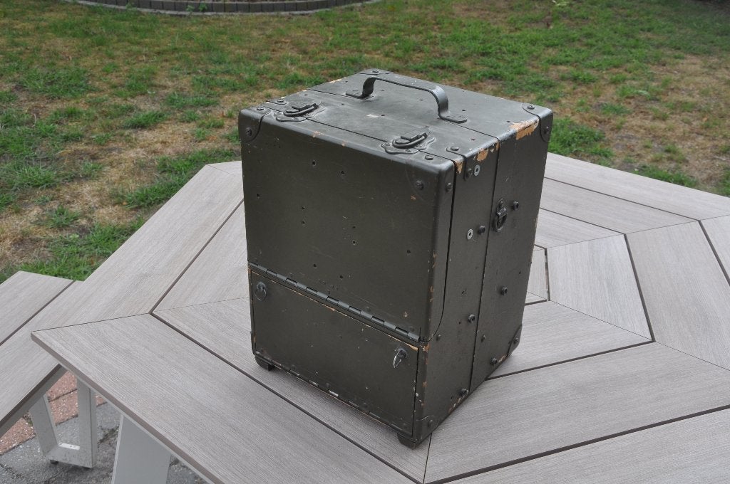 philips leger radio kistje, Verzamelen, Militaria | Algemeen, Ophalen of Verzenden, Landmacht, Overige typen