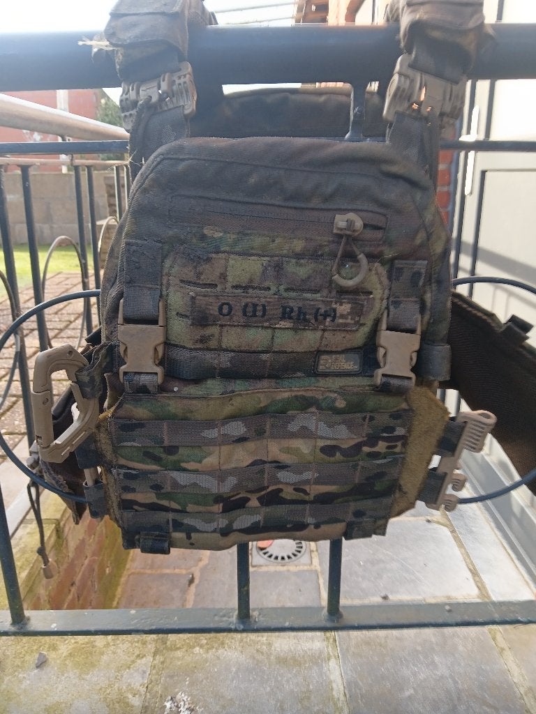 Real defence Skillet Max GEN 3, MULTICAM USA plate carrier, Collections, Enlèvement ou Envoi, Armée de terre, Autres types