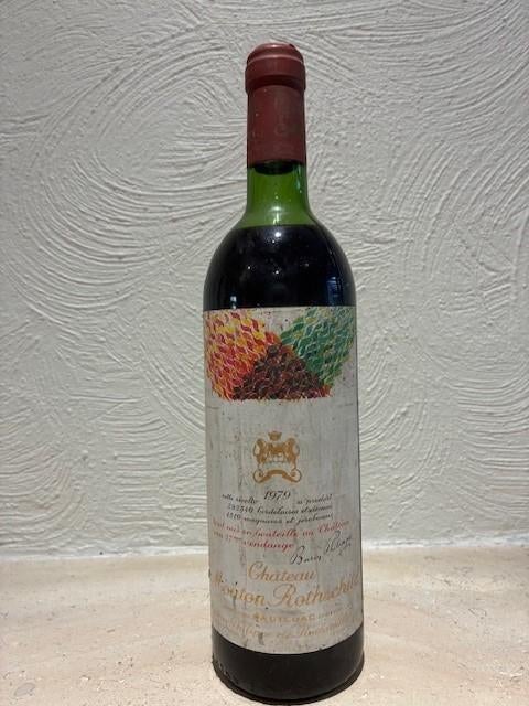 Chateau Mouton Rothschild 1979, Ophalen, Frankrijk, Nieuw, Rode wijn