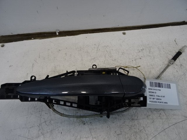 POIGNEE EXTERIEURE ARRIÈRE DROITE BMW 3 serie (F30), Utilisé, Arrière, BMW