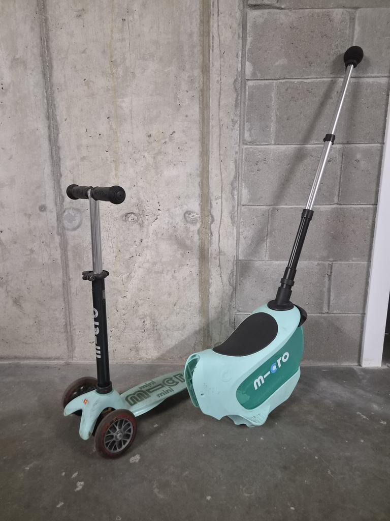 Micro mini2go scooter, Ophalen, Zo goed als nieuw, Gewone step