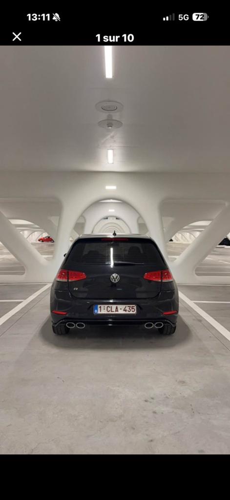 Golf 7 1.6 TDI 90 cv, Autos, Euro 6, Noir, 4 cylindres, 66 kW