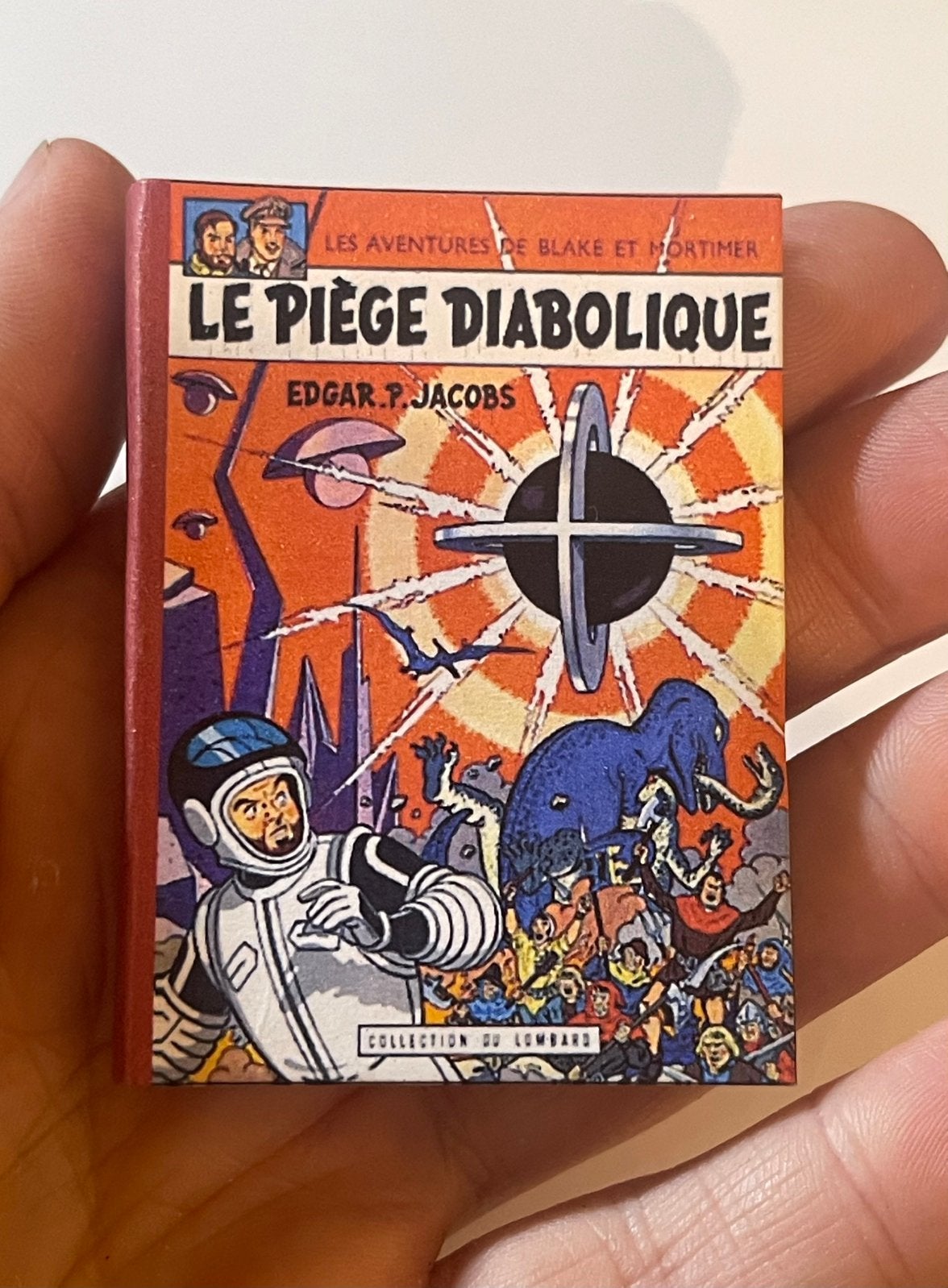 Blake et Mortimer : Le piège diabolique(en fac-similé), Envoi, Autres personnages, Comme neuf, Livre ou Jeu