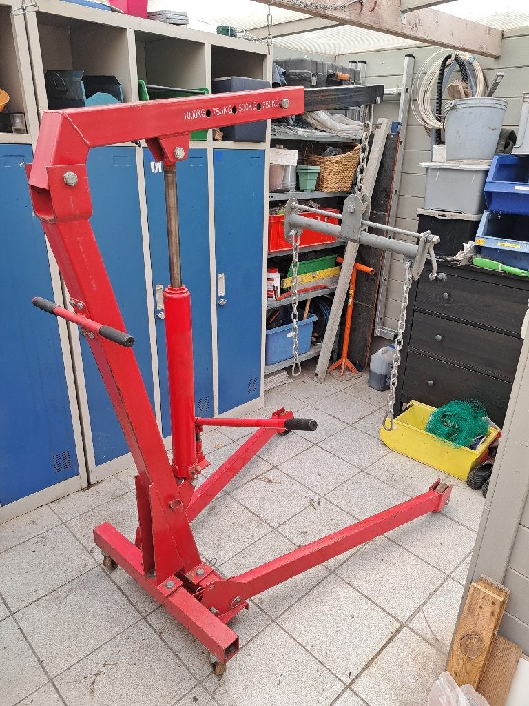 garage-takel (giraf), Auto diversen, Ophalen, Gebruikt