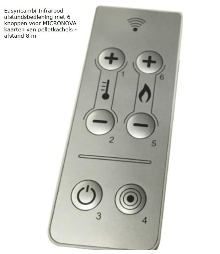 Ravelli/Micronova remote voor Pelletkachel, Huis en Inrichting, Ophalen, Nieuw, Overige soorten