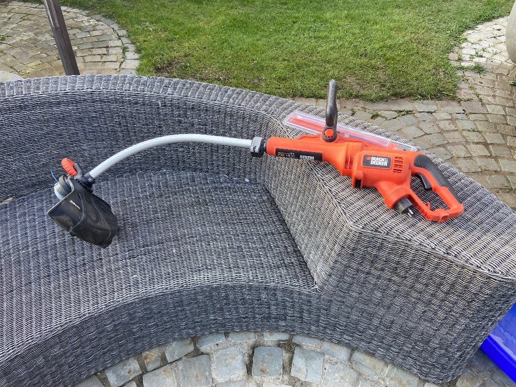 Débroussailleuse électrique, Jardin & Terrasse, Débroussailleuses, Électrique, Enlèvement, Utilisé, 10 à 30 cm
