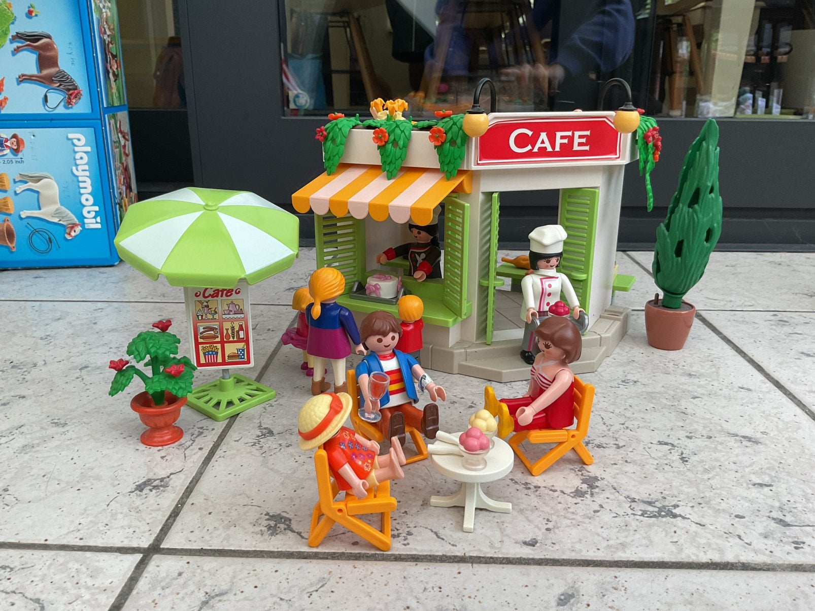 Playmobil café, Kinderen en Baby's, Ophalen, Zo goed als nieuw