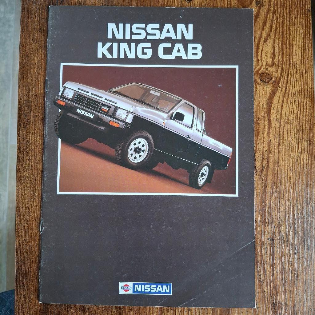 NISSAN KING CAB 12/87, Enlèvement ou Envoi, Comme neuf, Nissan