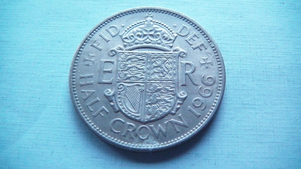 angleterre half crown 1966, Enlèvement