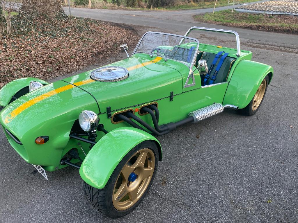 DAX RUSH LOTUS SEVEN 3,9 00cc v8 MOTOR, Particulier, Benzine, Te koop, Cabriolet