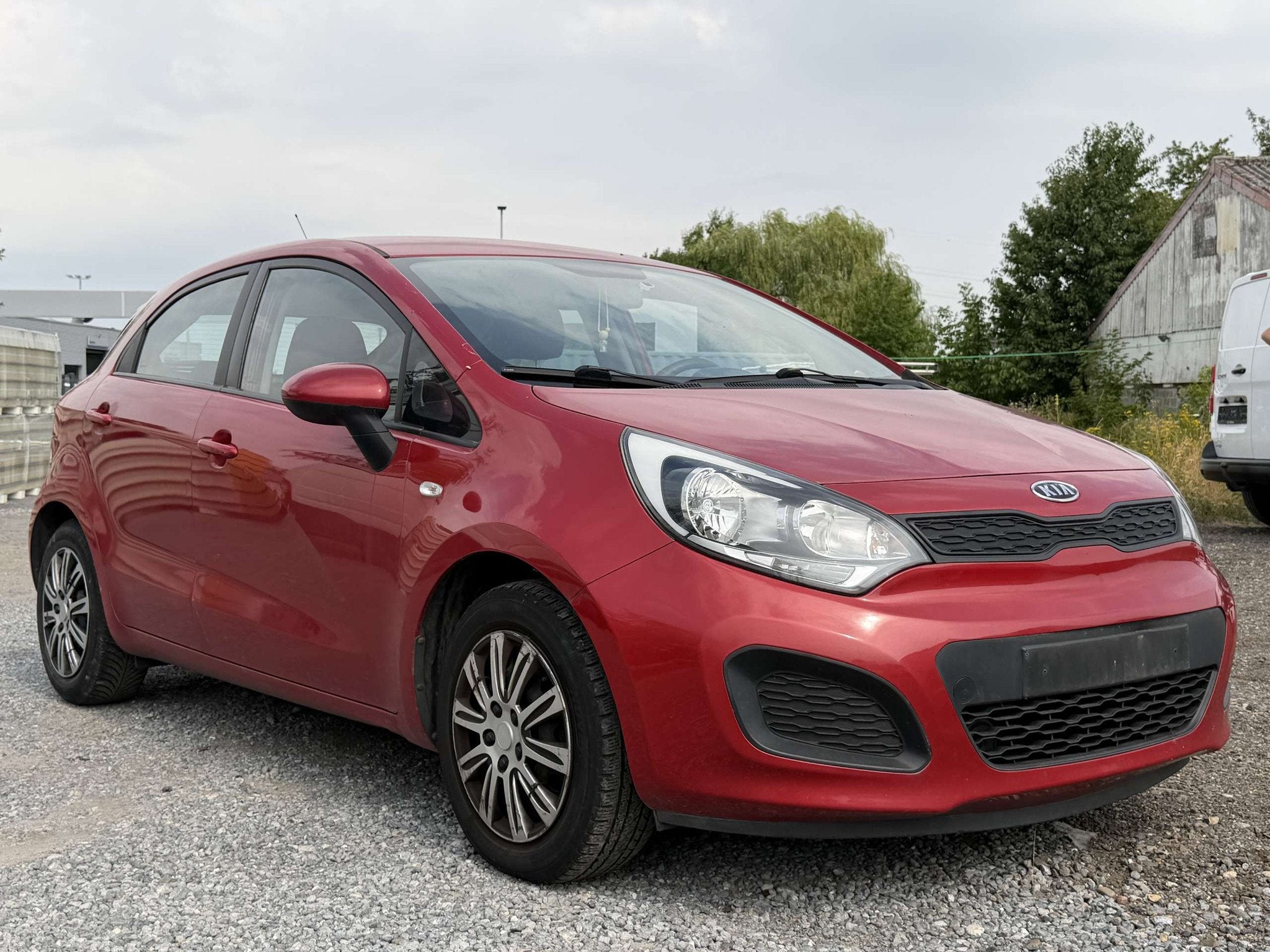Kia Rio 1.1 CRDi Fusion * EXPORT / MARCHAND * NO START *, Voorwielaandrijving, Euro 5, Stof, Zwart