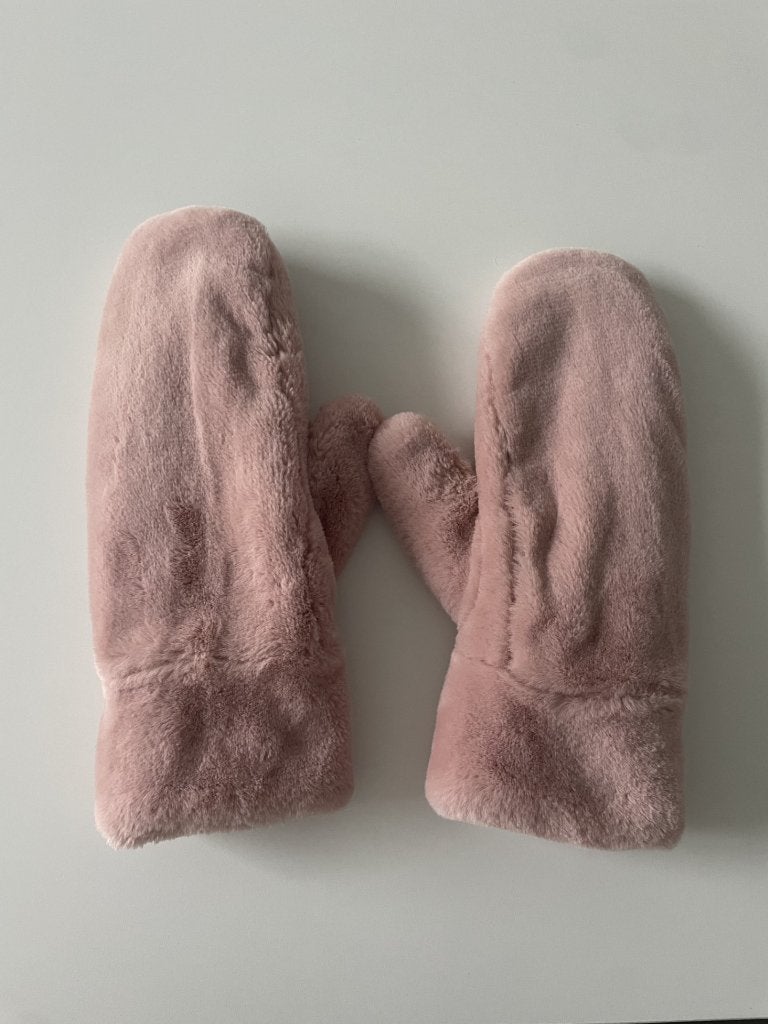 Roze, warme en zachte handschoenen, Kleding | Dames, Ophalen of Verzenden, Zo goed als nieuw, Maat 36 (S), Handschoenen
