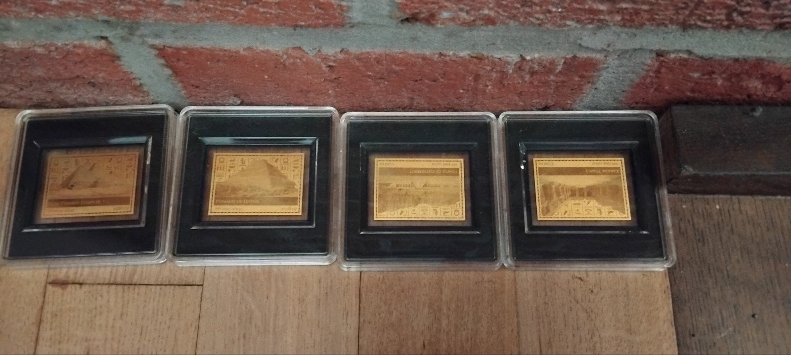 4 x 1/200 oz lingot or tchad, Enlèvement ou Envoi, Or