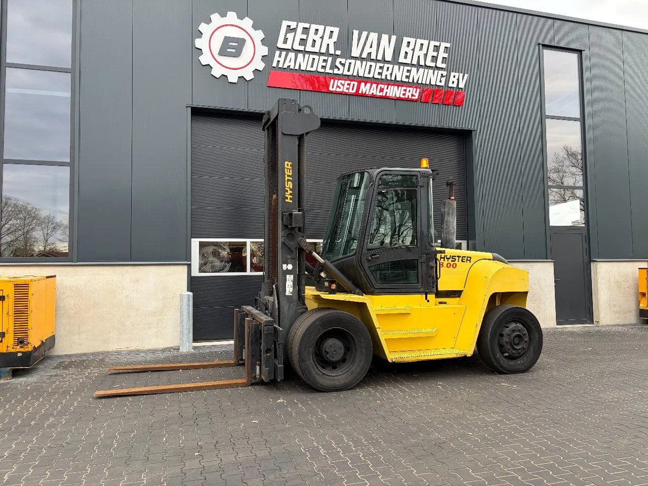 Hyster H8.00XM-6 diesel heftruck (bj 2008), Zakelijke goederen, Machines en Bouw | Heftrucks en Intern transport, Overige aandrijving