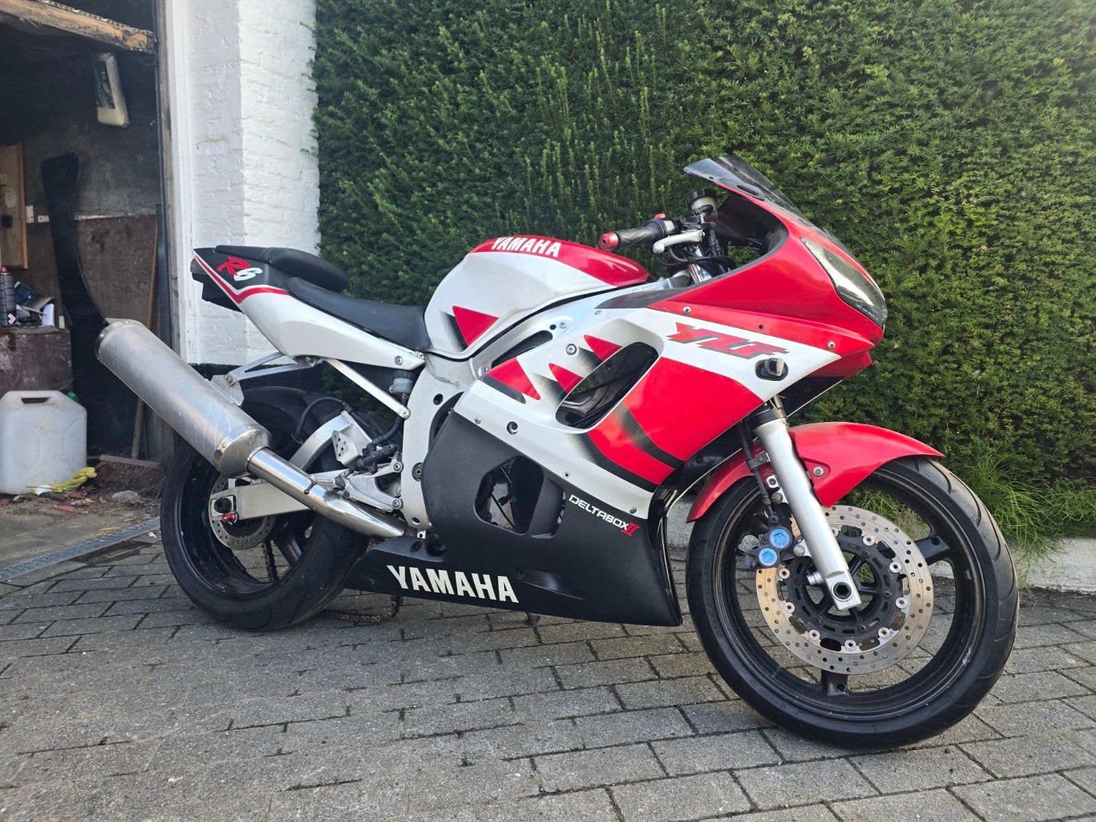 Yamaha yzf r6 1999 2002 Moto zonder motor, Ophalen