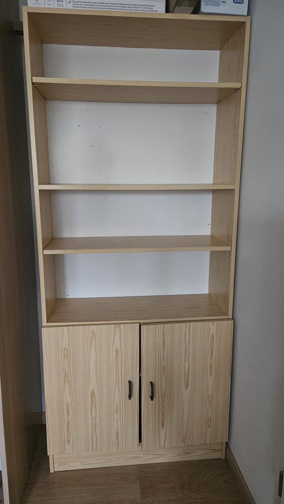 Bibliotheek, Huis en Inrichting, Kasten | Boekenkasten, Ophalen, Zo goed als nieuw