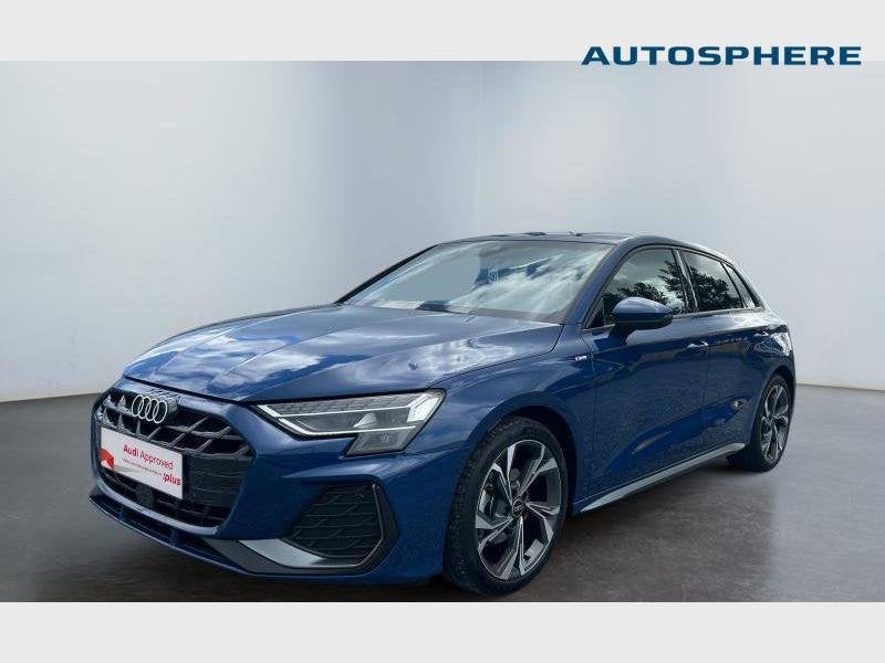 Audi A3 Sportback A3 Sportback 30 TFSI MHEV S line S tronic, Autos, Audi, Argent ou Gris, Achat, https://public.car-pass.be/vhr/33b535b2-d617-4870-97dd-0d30c87ab4d5