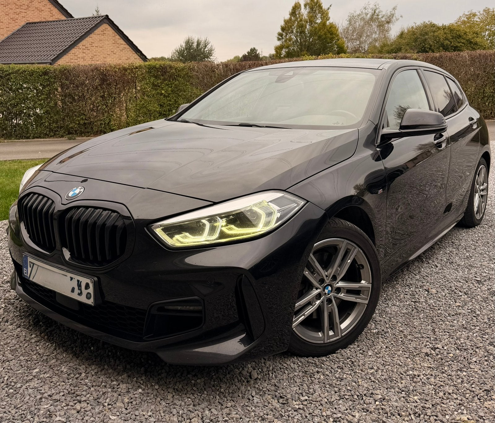 BMW 118d PACK M | 2021 | AUTOMATIQUE, Autos, Achat, Euro 6, Carnet d'entretien, Noir