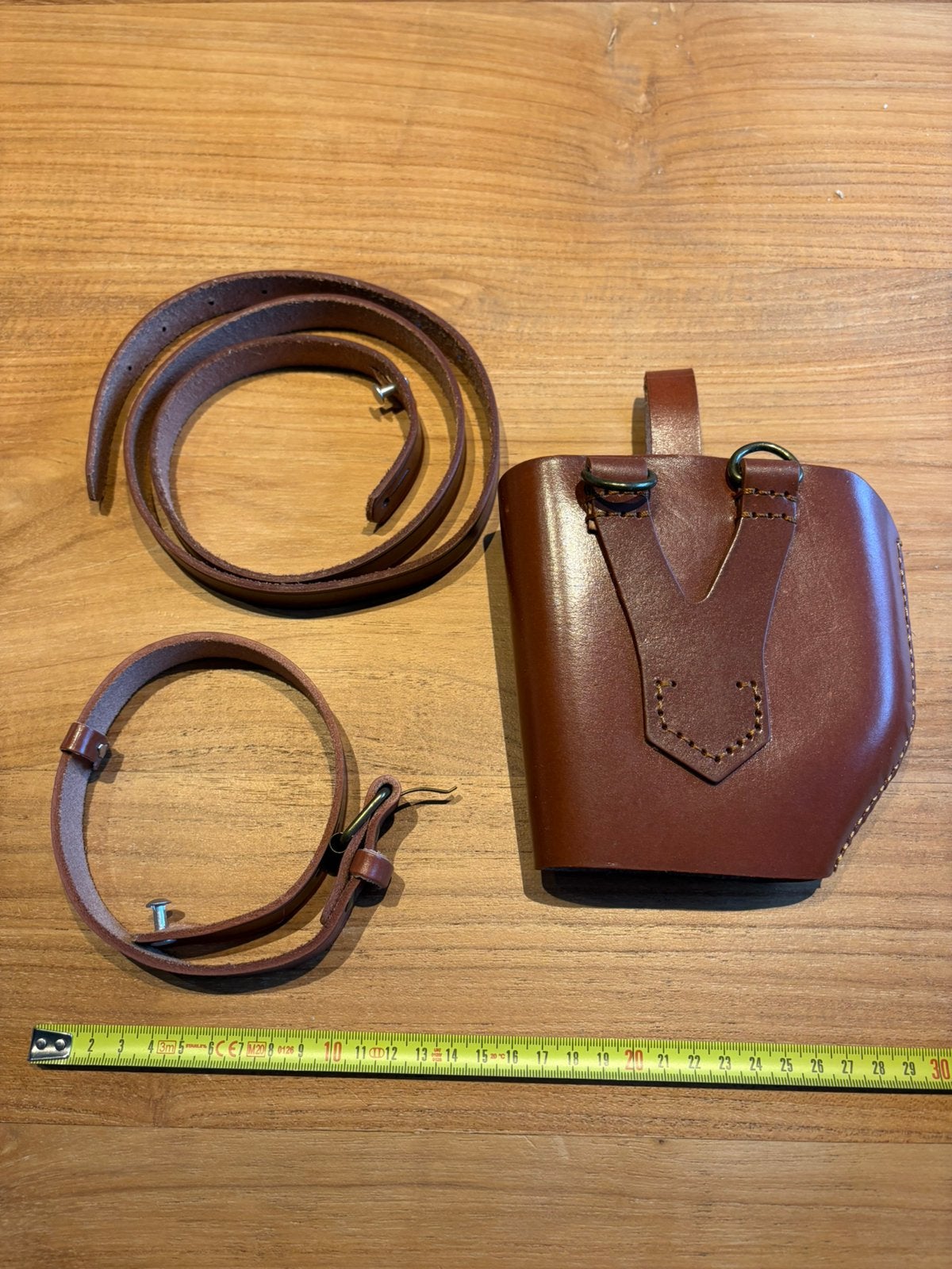 Lederen kolfholster  voor mauser C96 reproductie, Enlèvement ou Envoi, Armée de terre, Autres types