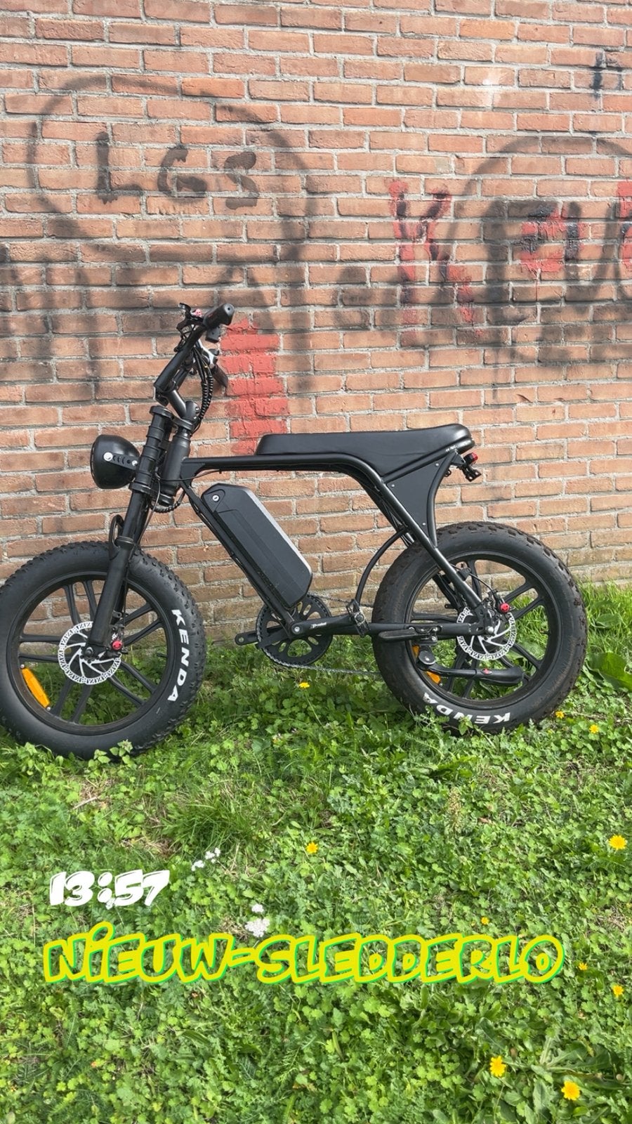 Fat bike v8, Fietsen en Brommers, Ophalen, Gebruikt, 50 km per accu of meer