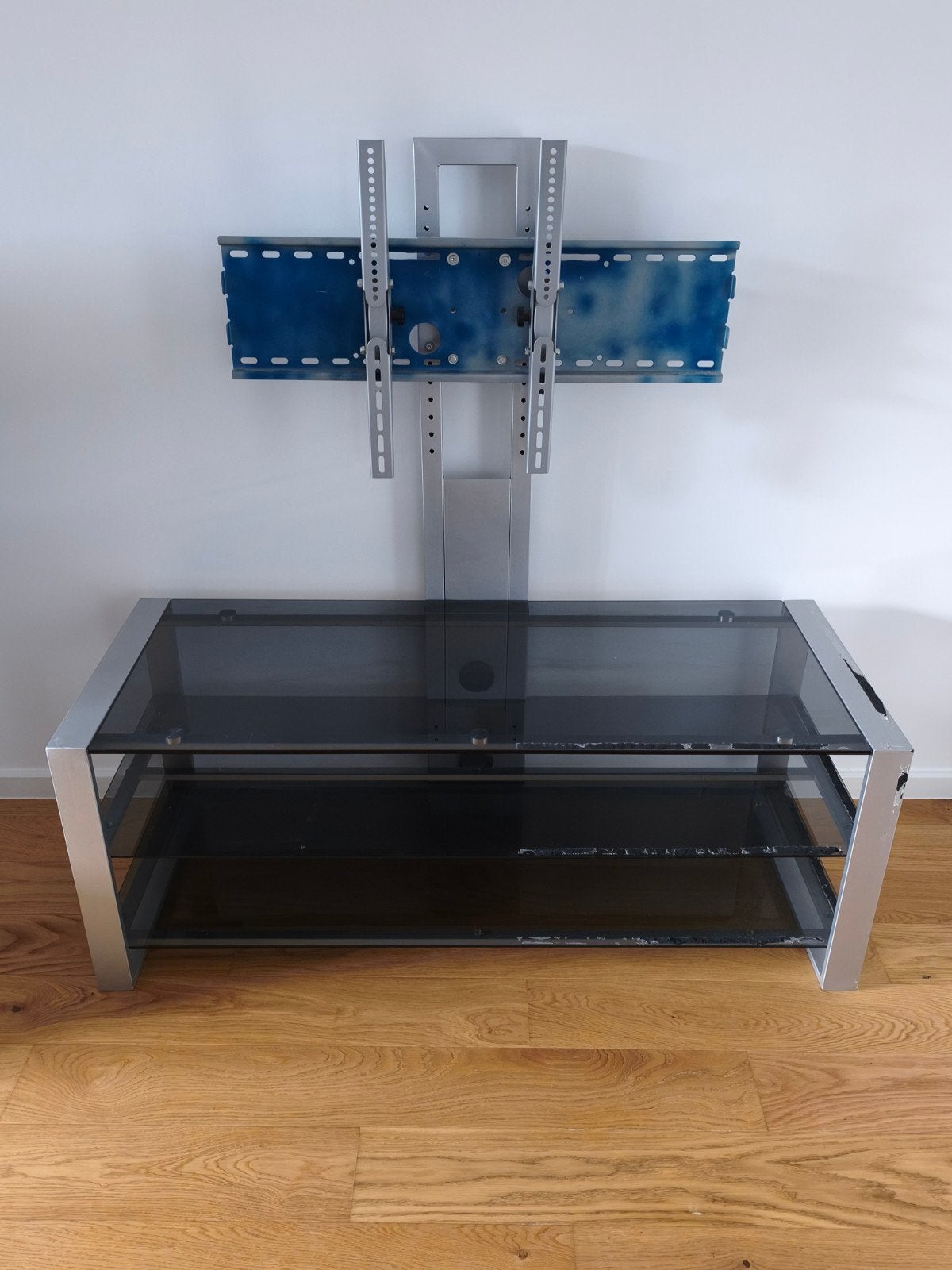 meuble TV, support VESA, verre, Enlèvement