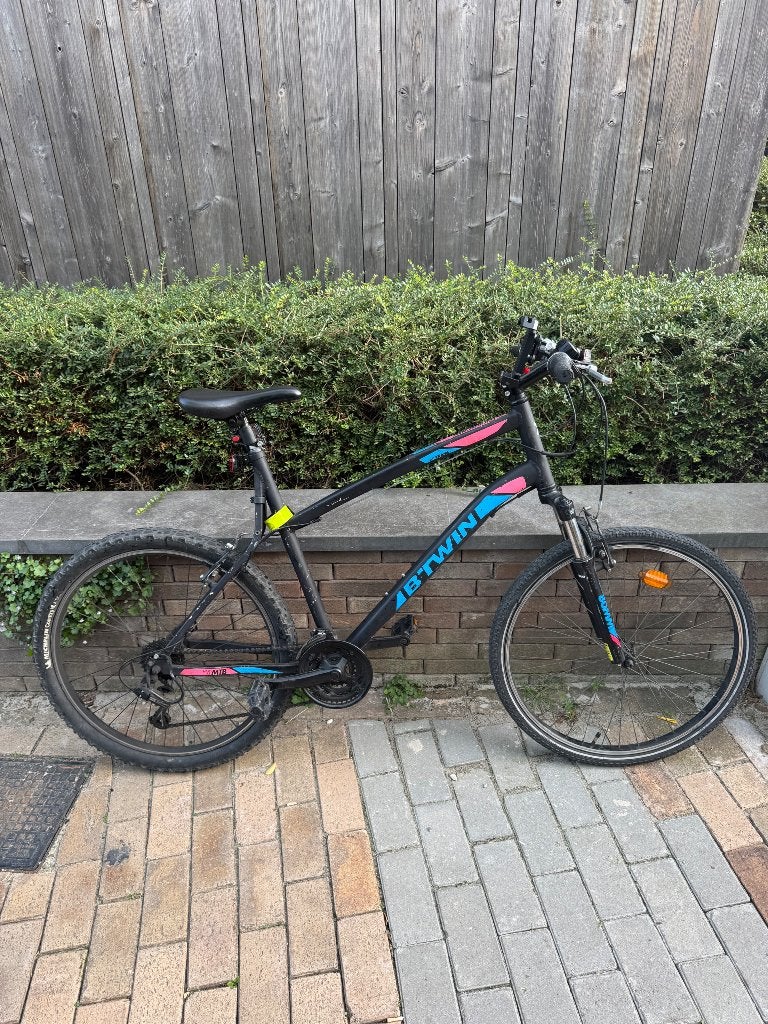 VTT B’TWIN ROCKRIDER 340 – Taille L – Cadre aluminium, Vélos & Vélomoteurs, Enlèvement ou Envoi, Utilisé