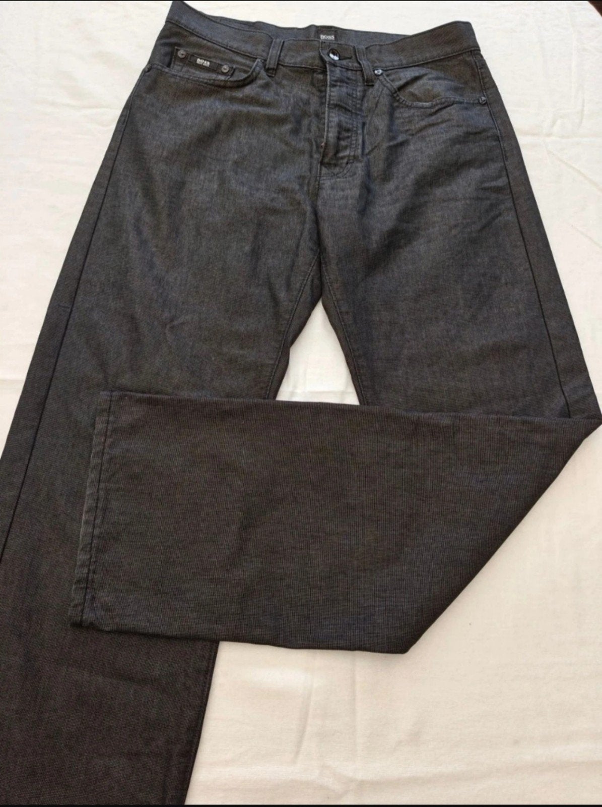 pantalon HUGO BOSS (42) /L, Ophalen of Verzenden, Zwart