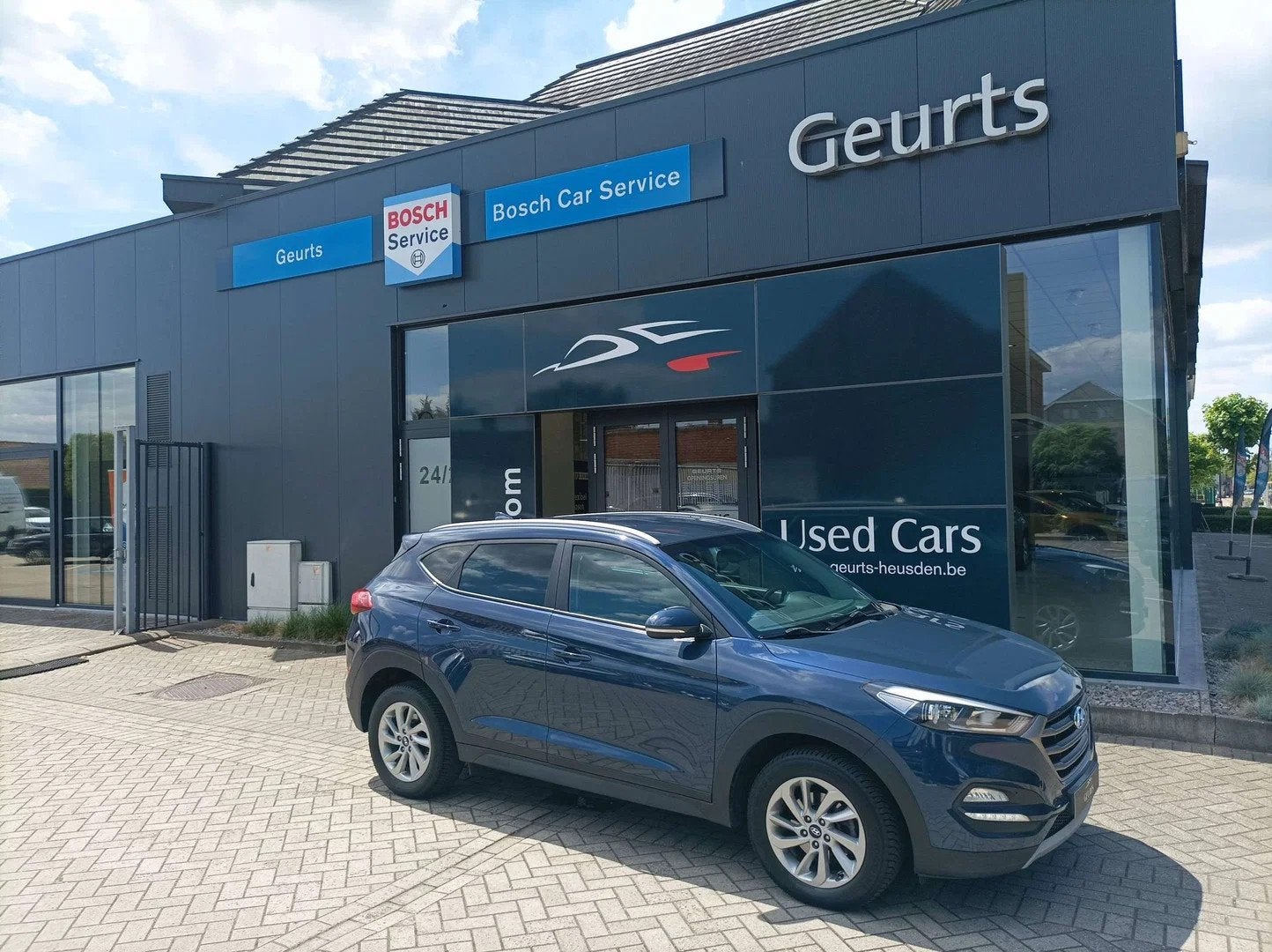 Hyundai Tucson Tucson 1.7 CRDi 2WD Launch Edition ISG, Stof, Gebruikt, 4 cilinders, Bedrijf