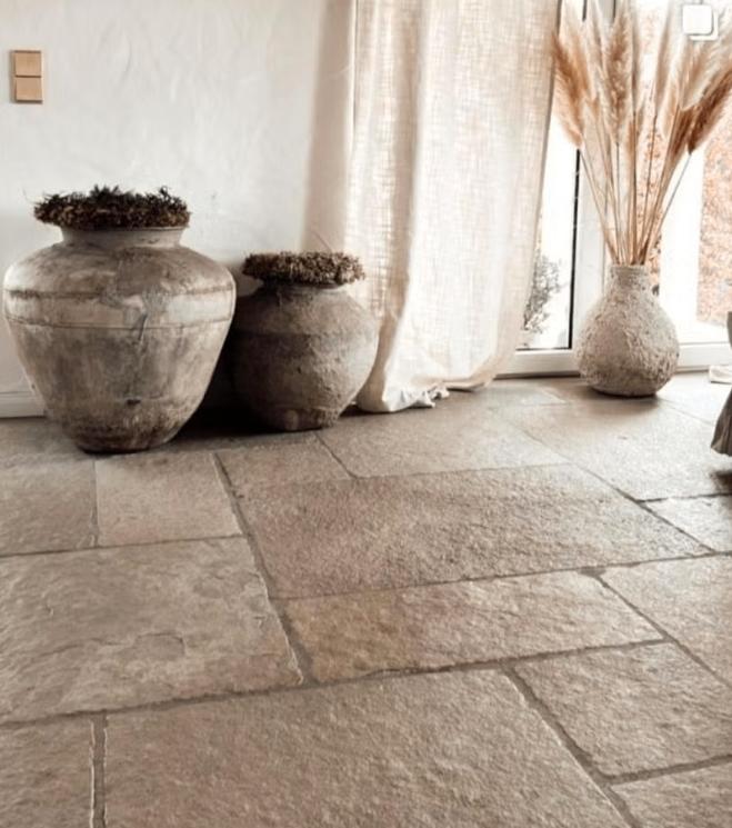 Nieuwe dallen Chateau sand buitentegels vloeren!, Ophalen
