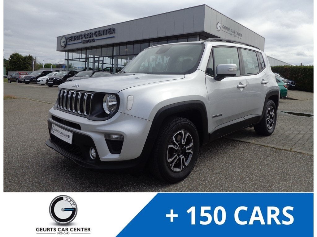 Jeep Renegade Longitude 1.4i 151pk Automaat !, Autos, Jeep, Argent ou Gris, Achat, Euro 6, 5 portes