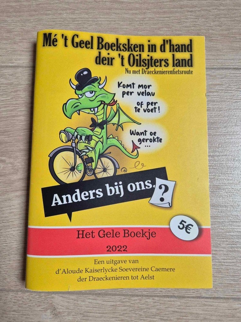 Carnaval Aalst Geel boekje 2022, Ophalen of Verzenden