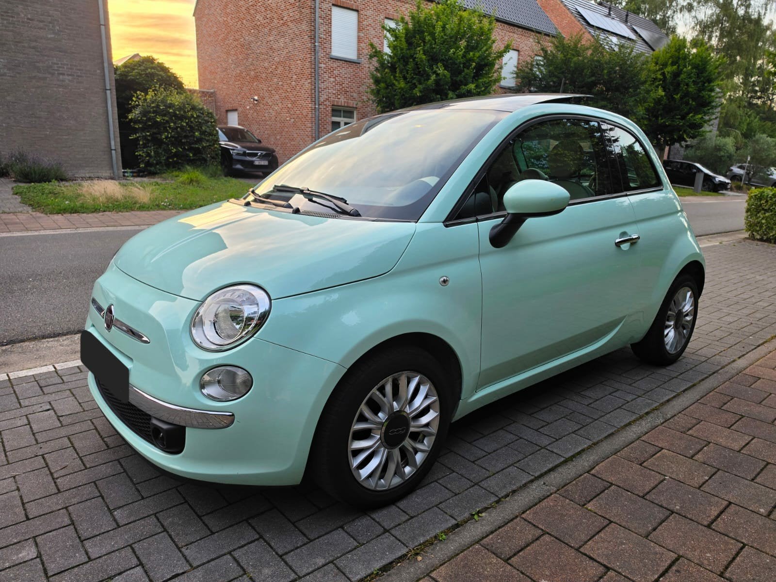 Fiat 500 1.2i Benzine Automaat Slechts 66.000km Gekeurd !, Interruption de démarrage, Achat, Berline, Automatique