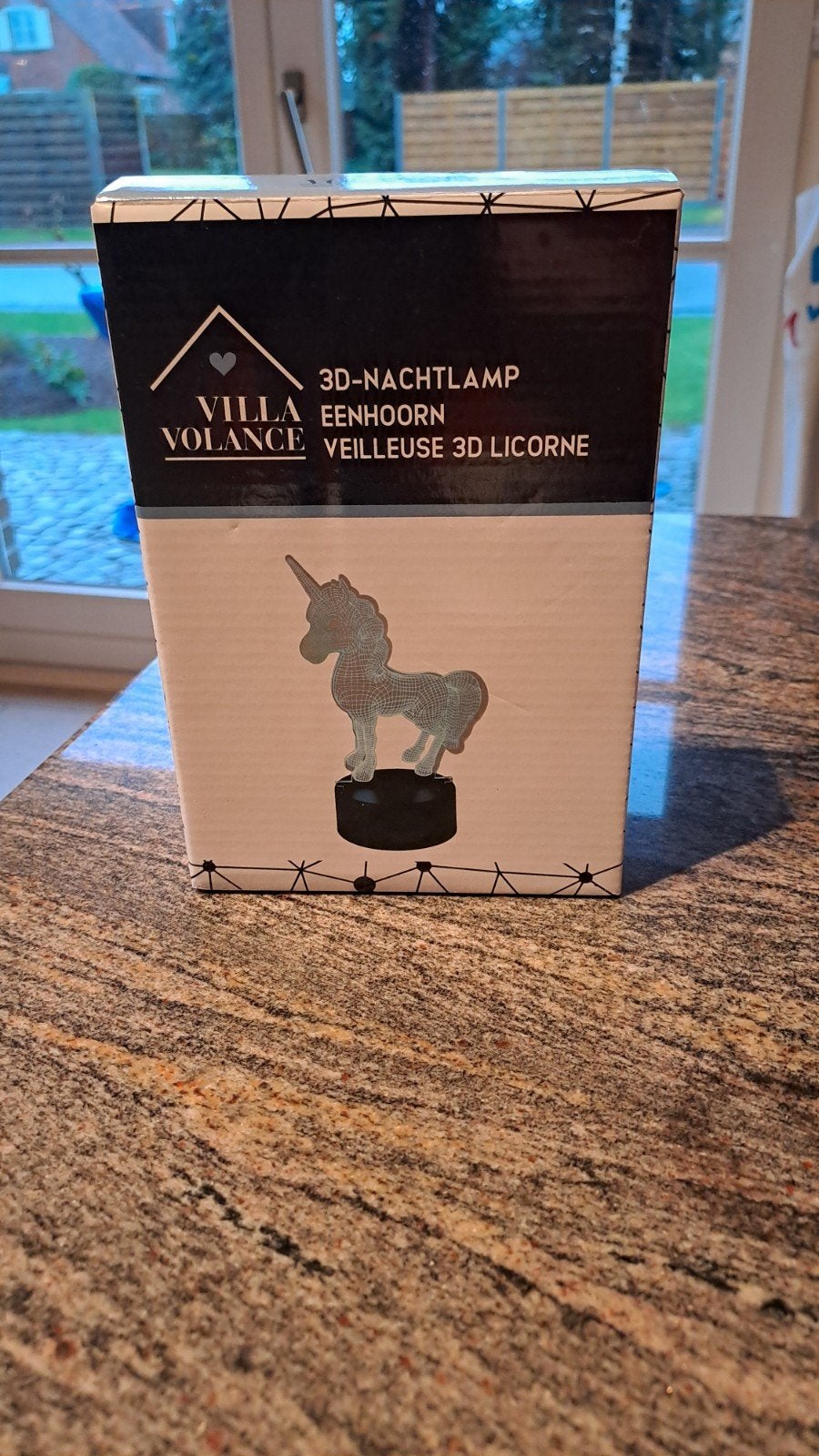 3D nachtlampje 'Eenhoorn', Ophalen, Nieuw, Lamp