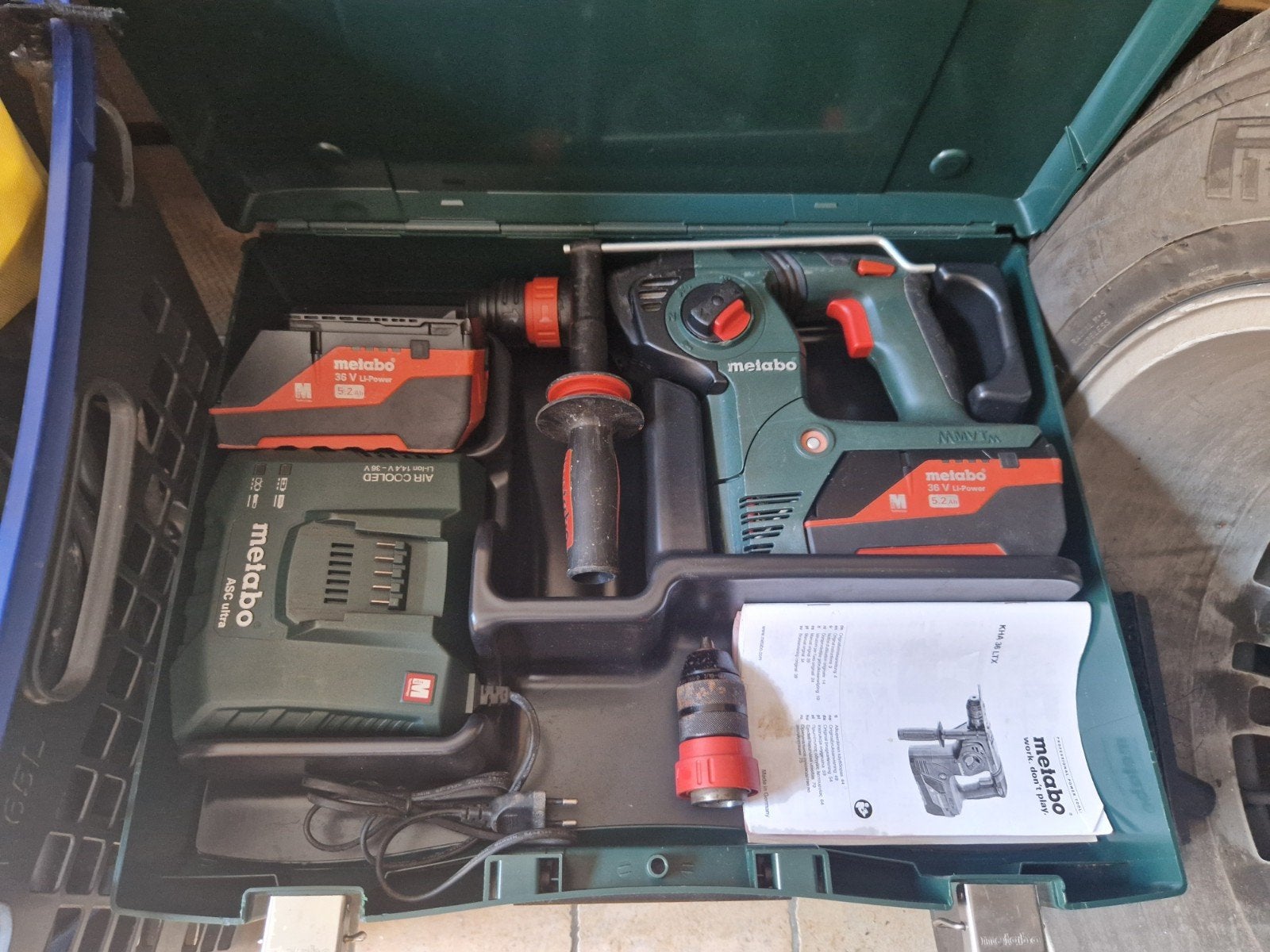 Metabo Marteau piqueur 36V, Bricolage & Construction, Enlèvement