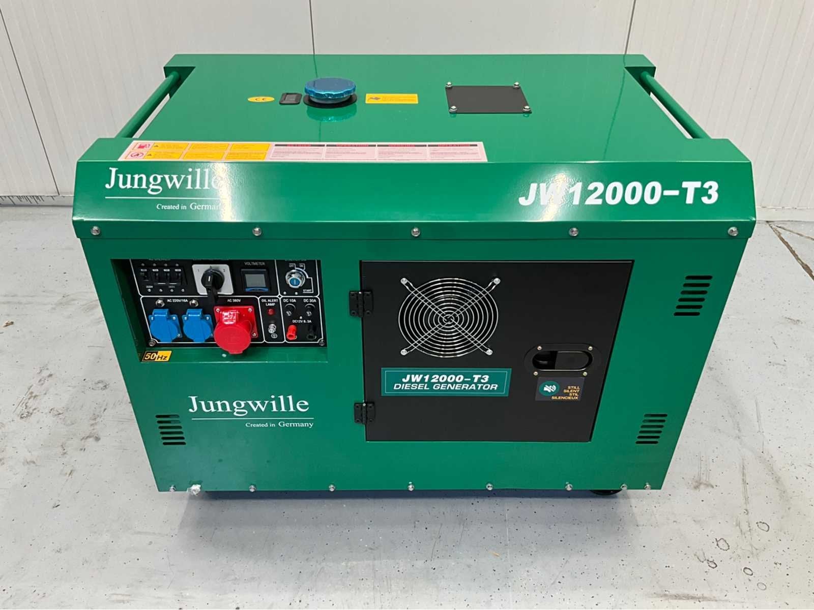 Jungwille JW12000-T3 - Generator - 10 kVA - 3000 TPM