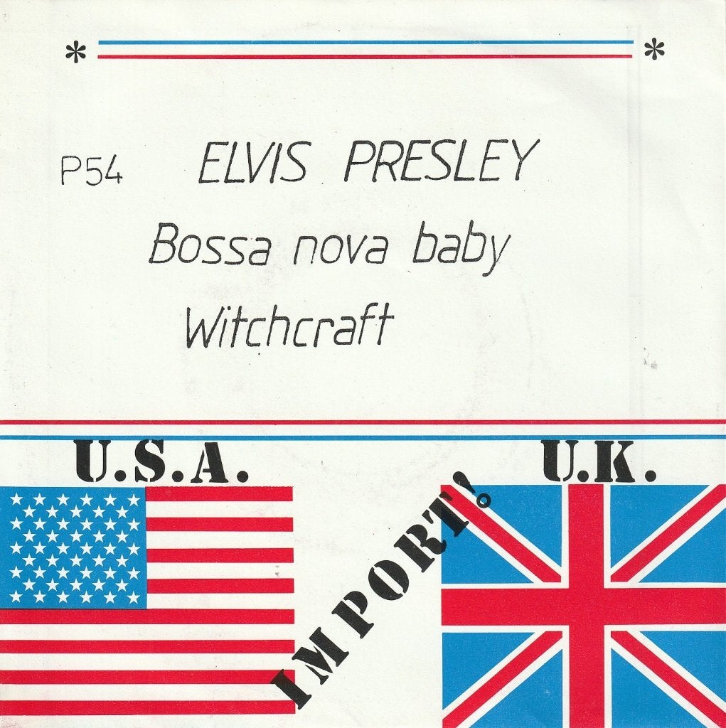 Elvis Presley - Bossa nova baby, Verzenden, 7 inch, Single, Fotohoes