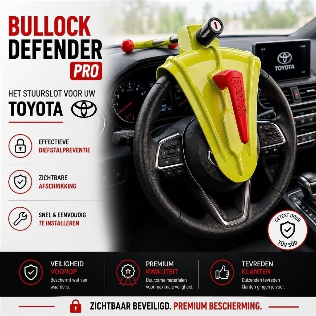 Stuurslot Toyota | Bullock DefenderToyota, Enlèvement ou Envoi, Neuf