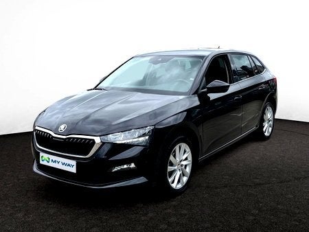 Skoda Scala 95PK*CARPLAY*GPS*CAMERA*SENSOREN*FULL LED, Auto's, Adaptive Cruise Control, Scala, Zwart, Handgeschakeld