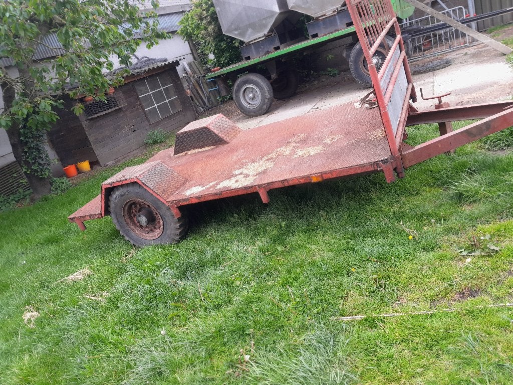 hooiwagentje, Ophalen