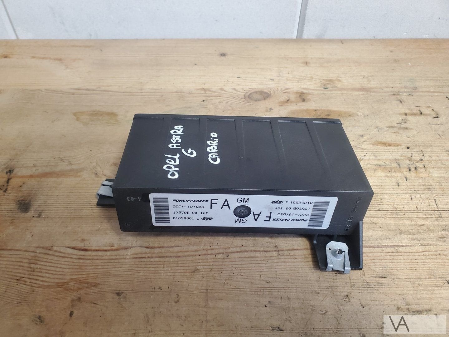 Opel Astra G cabrio 1999 - 2005 cabriodak aansturing module, -, Opel, Utilisé, -