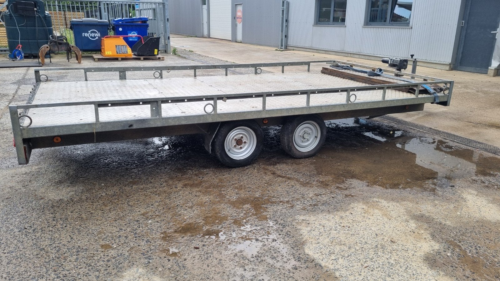 Autotransporter/ plateau, Auto diversen, Aanhangers en Bagagewagens, Ophalen