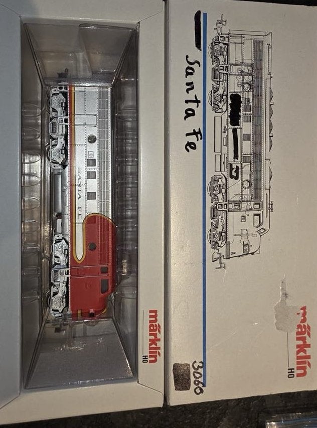 Märklin H0 trein • analoog (santa fe 3060), Enlèvement, Utilisé, Märklin, Analogique
