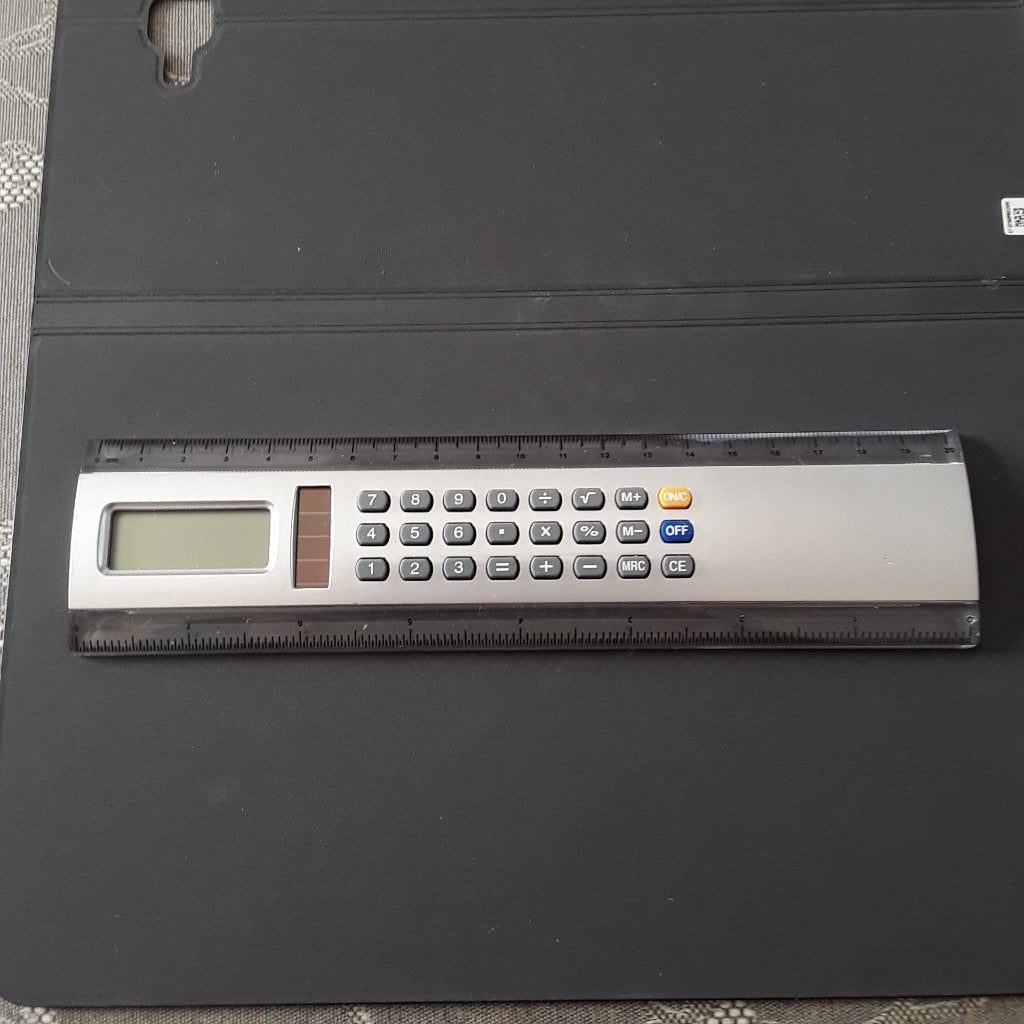 CALCULATRICE NUMÉRIQUE AVEC BARRE DE MESURE, Divers, Enlèvement, Comme neuf