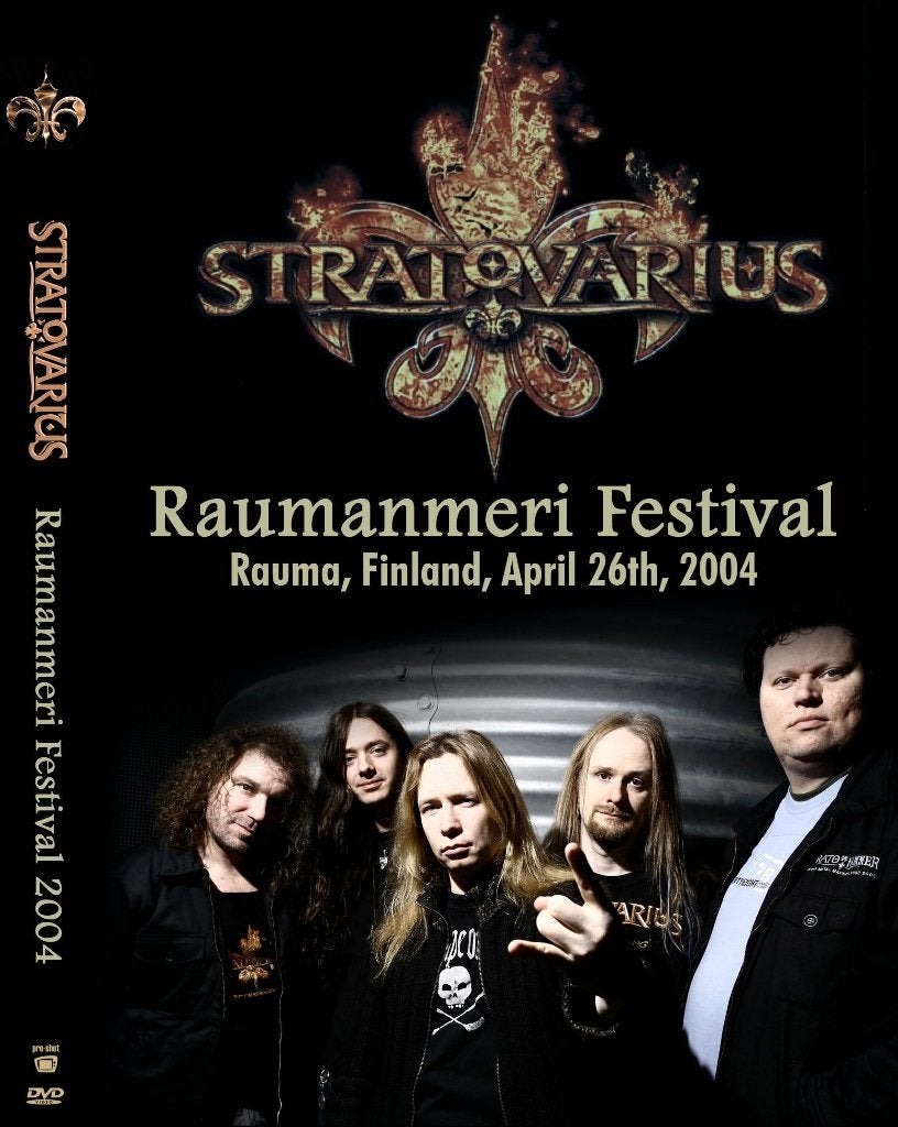DVDR - STRATOVARIUS - RAUMANMERI FESTIVAL, Envoi, Comme neuf, Concert