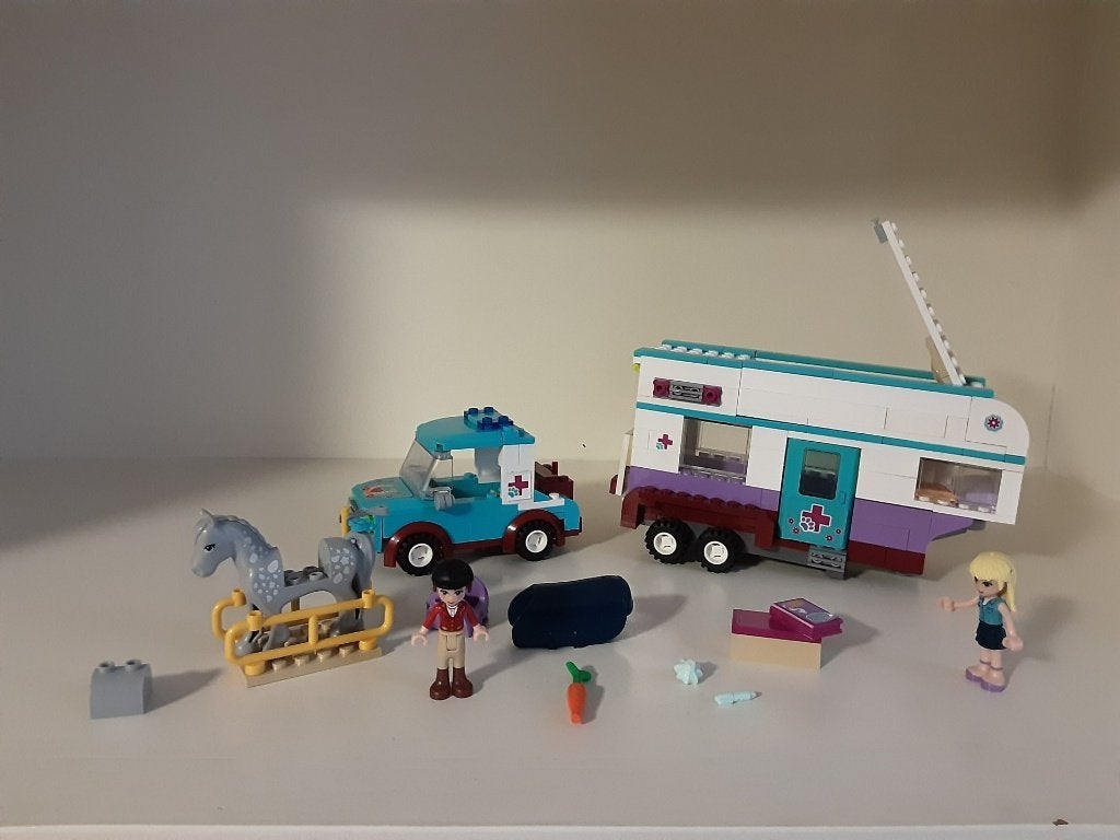 Lego Friends dierenverzorginstransport - met handleiding, Lego, Overige typen, Friends, Ophalen of Verzenden