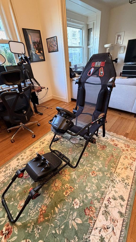Simulateur de course Logitech G920 + Siège + Levier de vit, Enlèvement, Neuf, Playseat ou Siège de jeu, PlayStation 5