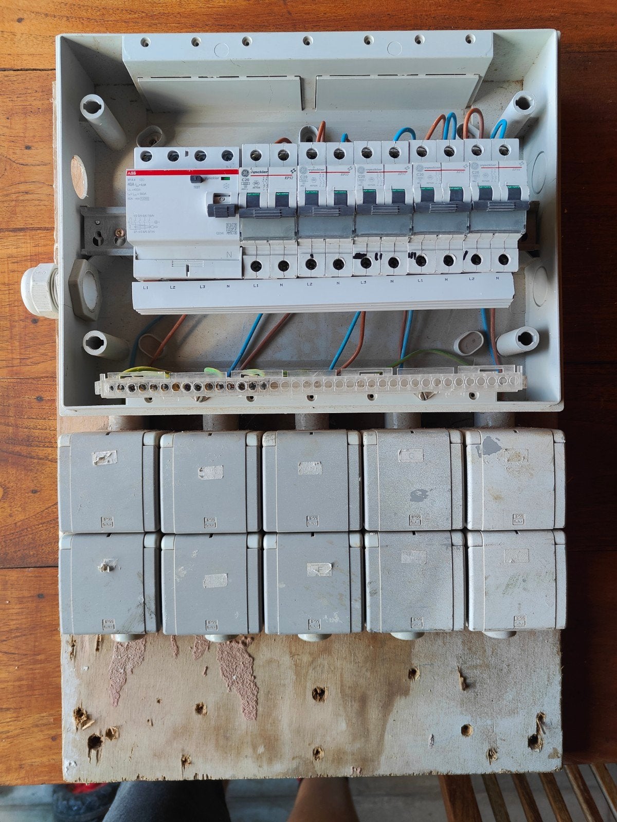 werfkast/bord, Doe-het-zelf en Bouw, Ophalen, Gebruikt