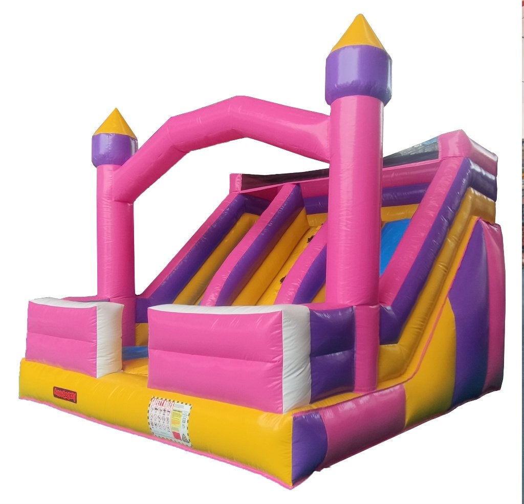 HappyBounce springkussen Double Slide and Fun AVHB-SK20 PROF, Enlèvement ou Envoi, Neuf