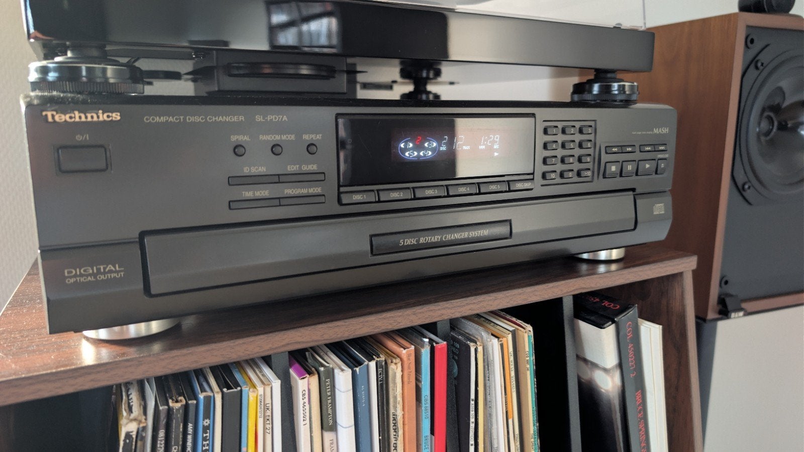 Technics SL-PD7A cd wisselaar, Audio, Tv en Foto, Ophalen, Technics, Wisselaar