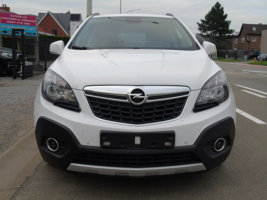 Opel Mokka 1.7 CDTI ECOFlex *07/2015 *1e Eigen *Ohboek*Navi, Auto's, Voorwielaandrijving, Stof, Zwart, 4 cilinders